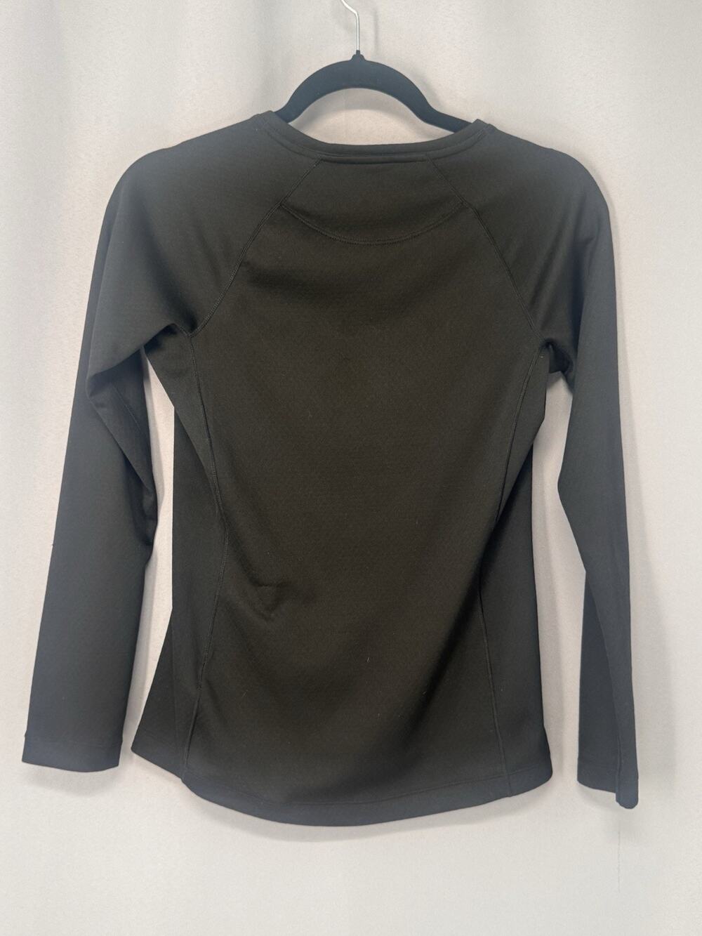 Patagonia Capilene Base Layer Womens XS Black Midweight Crew Shirt Top